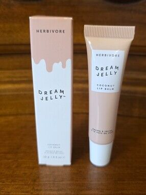HERBIVORE BOTANICALS Dream Jelly Coconut Lip Balm, ,4oz--NIB